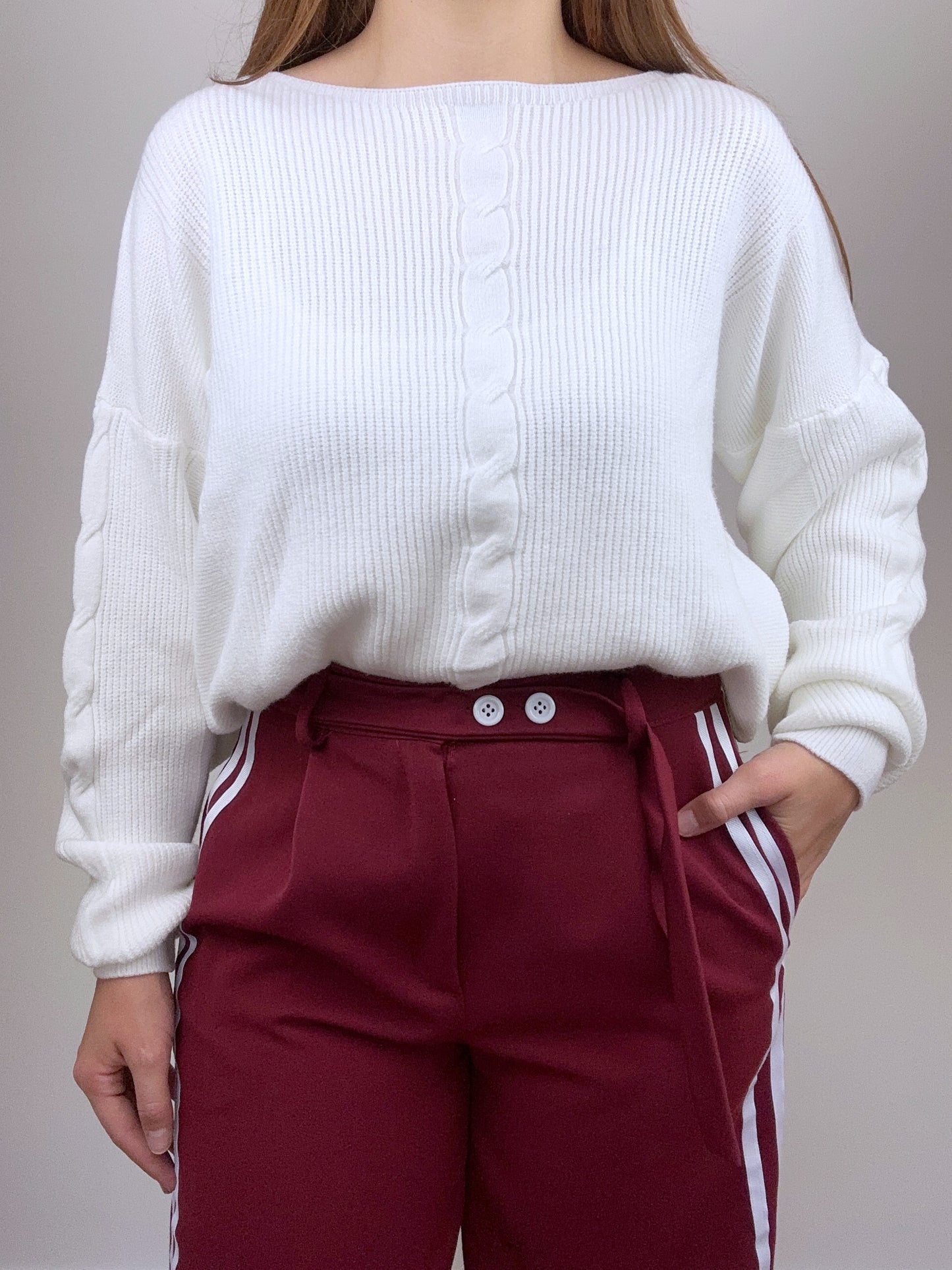 Pantalone Lisa Bordeaux