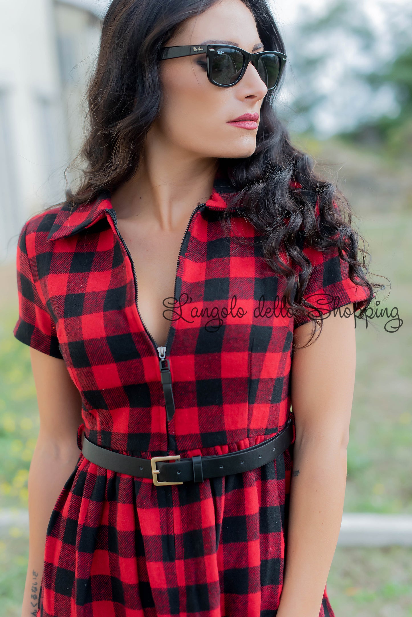 Vestito Tartan