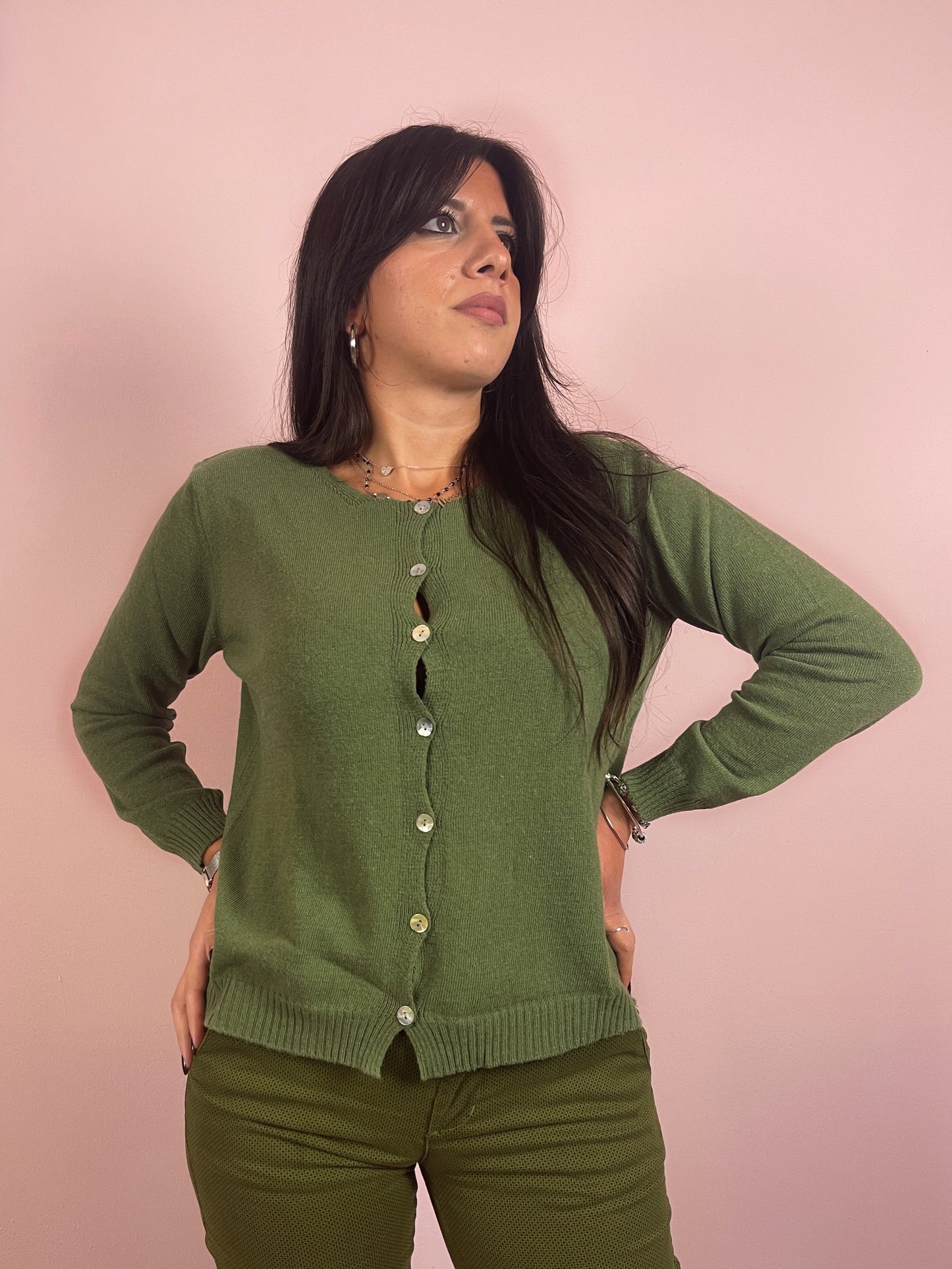 Cardigan in cashmere