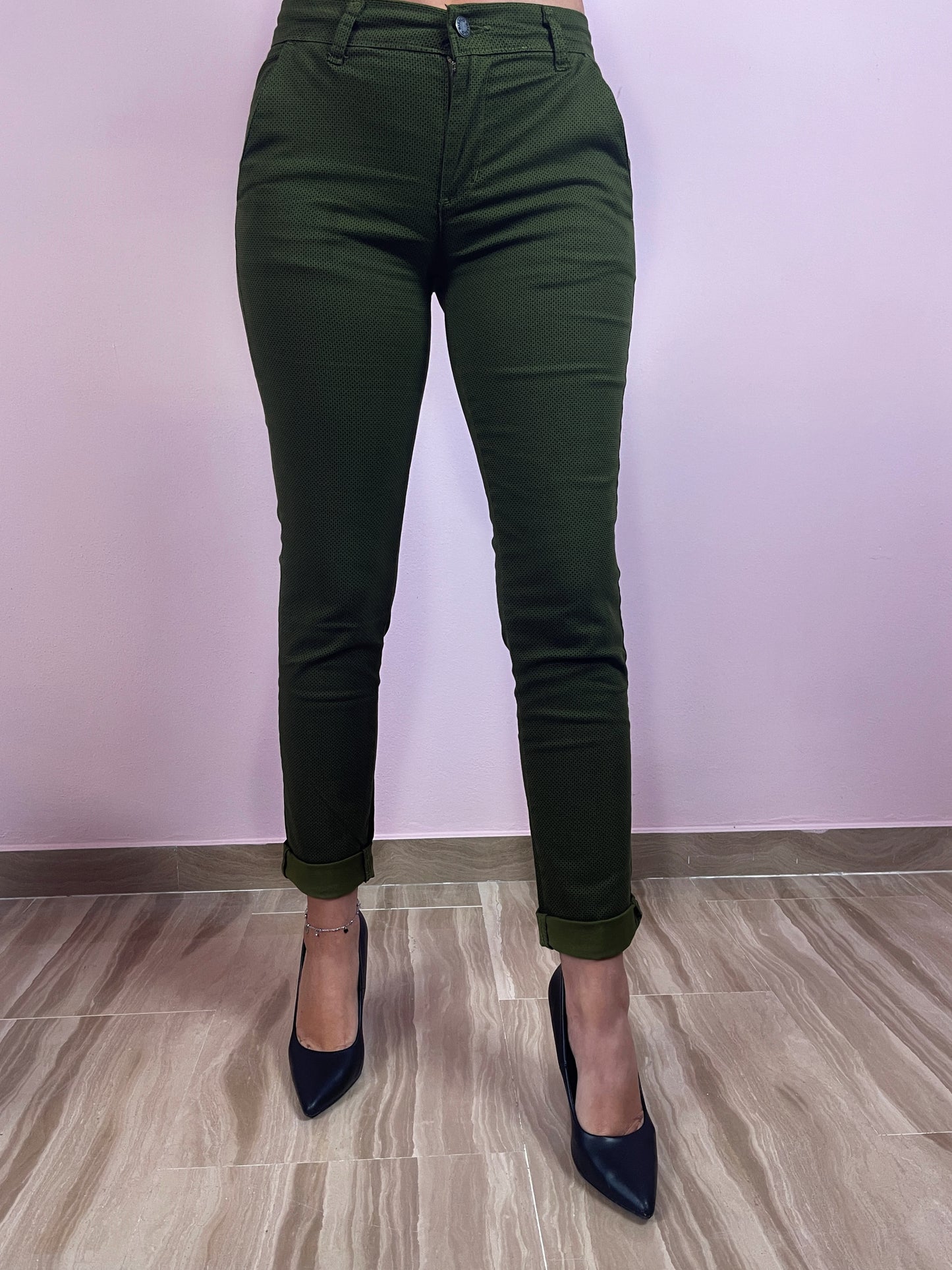 Pantalone Micro-Lavorato