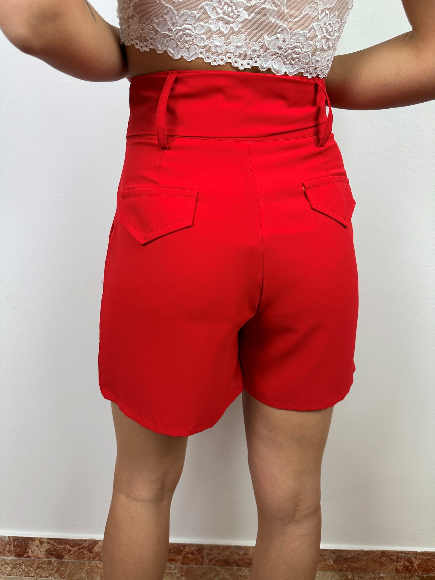 Short Milton Rosso