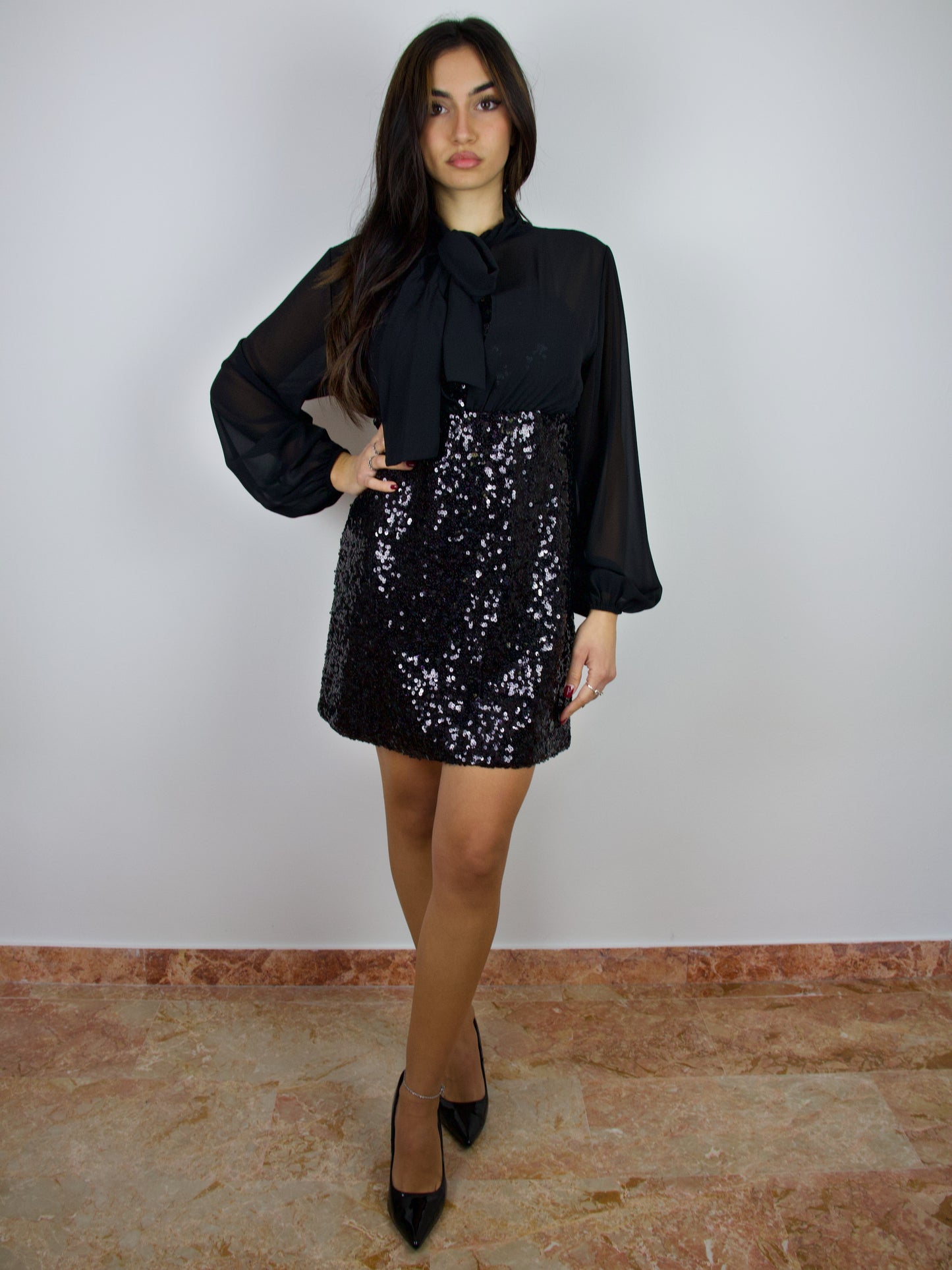 Vestito Pailettes Lokita