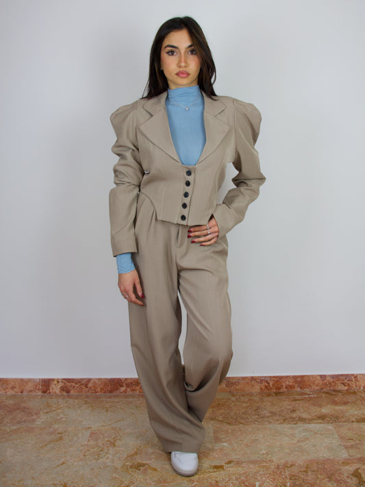 Tailleur Asia Beige