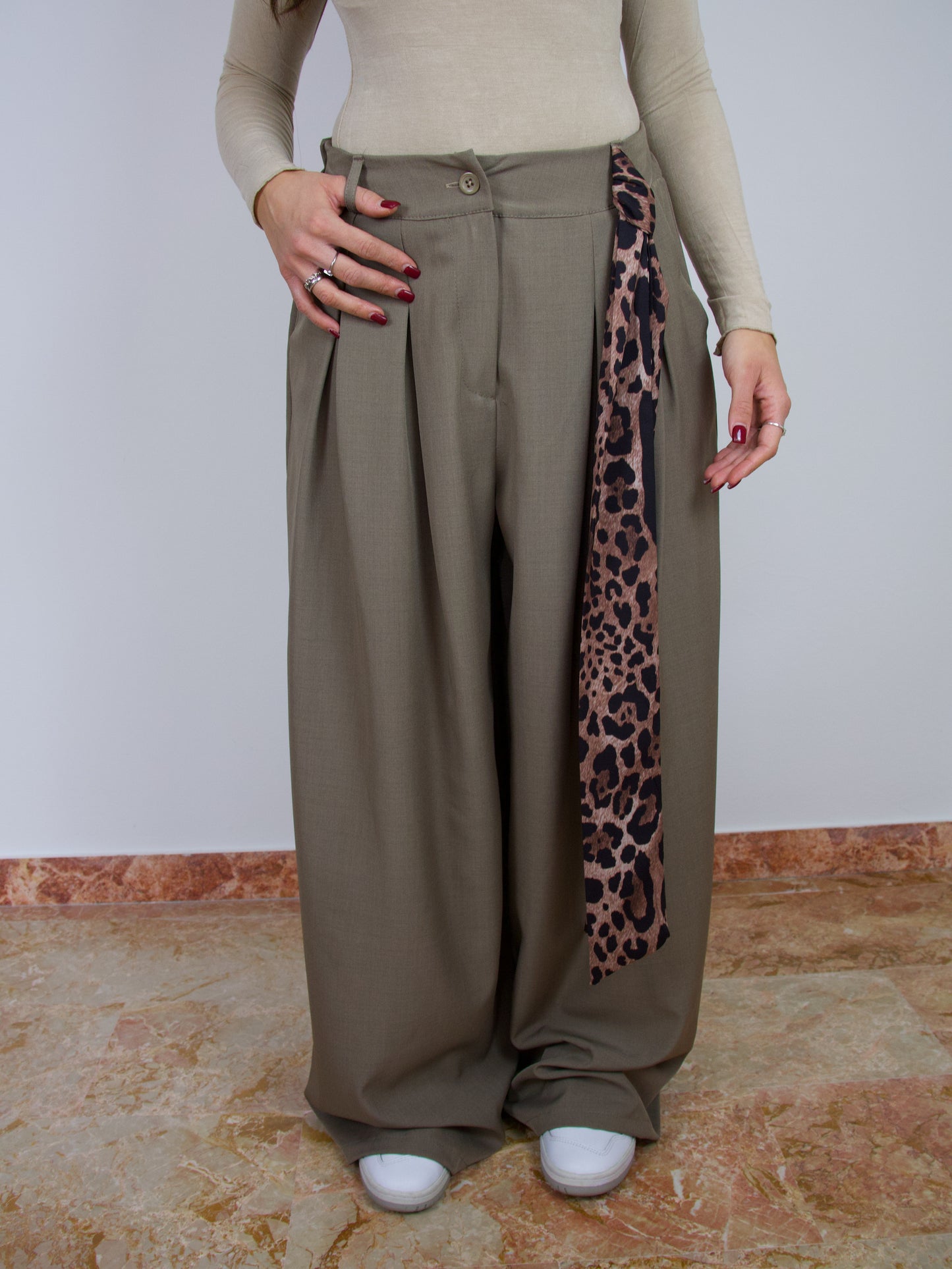 Pantalone Joy Beige